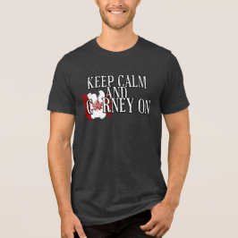 Blijf Kalmpjes en Carney Aan Tri-Blend Shirt
