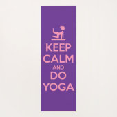 Blijf Kalmpjes en Doe Yoga Yogamat (Achterkant)