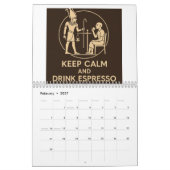 Blijf Kalmpjes en Drink Espresso Kalender (Feb 2027)