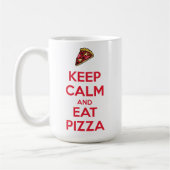 Blijf Kalmpjes en Eet Pizza 2 Koffiemok (Links)