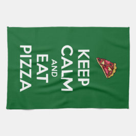 Blijf Kalmpjes en Eet Pizza 2 Theedoek