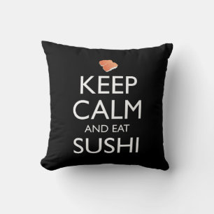 Blijf Kalmpjes En Eet Sushi Kussen