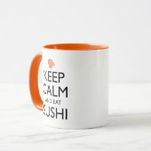 Blijf Kalmpjes En Eet Sushi Mok (Voorkant links)