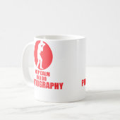 Blijf Kalmpjes En Fotografeer Koffiemok (Voorkant links)