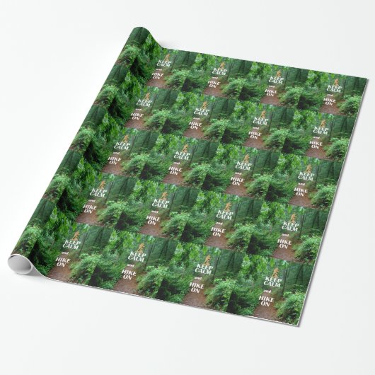 Blijf Kalmpjes en Ga Op Pad Cadeaupapier (Uitgerold)