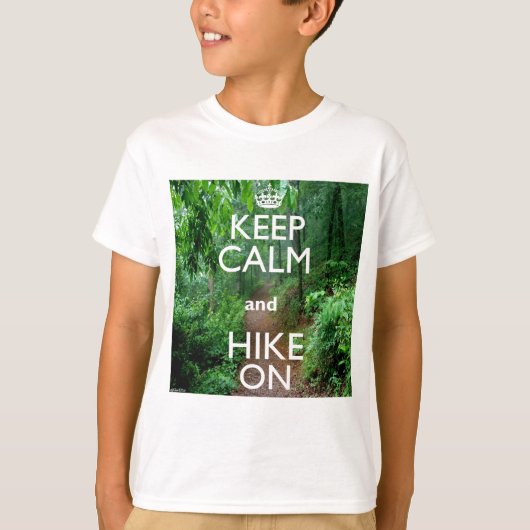 Blijf Kalmpjes en Ga Op Pad T-shirt (Voorkant)
