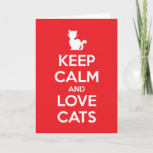 Blijf Kalmpjes en Houd van Katten