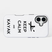 Blijf Kalmpjes en Kajak iPhone 16 Hoesje (Achterkant horizontaal)