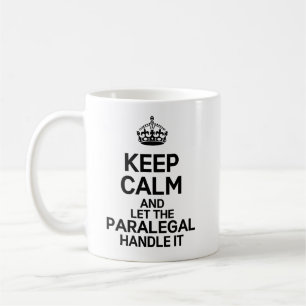 Blijf Kalmpjes en Laat de Paralegal het Afhandelen Koffiemok