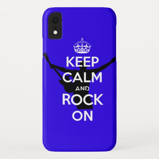 Blijf Kalmpjes en Rock Door Case-Mate iPhone Case (Achterkant)