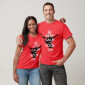 Blijf Kalmpjes en Rock Door T-shirt (Unisex)