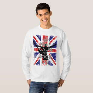 Blijf Kalmpjes en Rock On Union Jack T-shirt