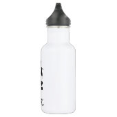 Blijf Kalmpjes en Vier het Geitenjaar Waterfles (Rechts)