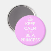 Blijf Kalmpjes en Wees een Prinses Magneet (Voorkant / Achterkant)