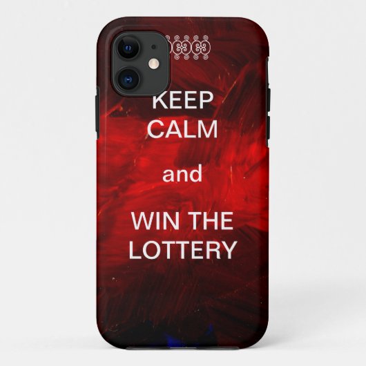 Blijf Kalmpjes en Win de Loterij Case-Mate iPhone Case (Achterkant)
