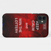 Blijf Kalmpjes en Win de Loterij Case-Mate iPhone Case (Achterkant (horizontaal))