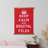 Blijf Kalmpjes Hangend Wandkleed (Slaapkamer)