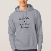 Blijf Kalmpjes & Houd Afstand Hoodie (Voorkant)