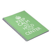 Blijf Kalmpjes & Houd Je Centrum Notitieboek (Rechterzijde)