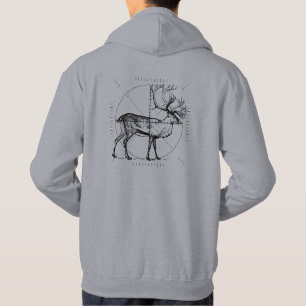 Blijf Kalmpjes Jagen Op Herten Wild Schieten Schie Hoodie
