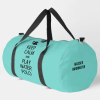 Blijf Kalmpjes & Speel Waterpolo aangepaste naam &