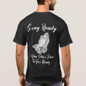 Blijf klaar t-shirt (Achterkant)