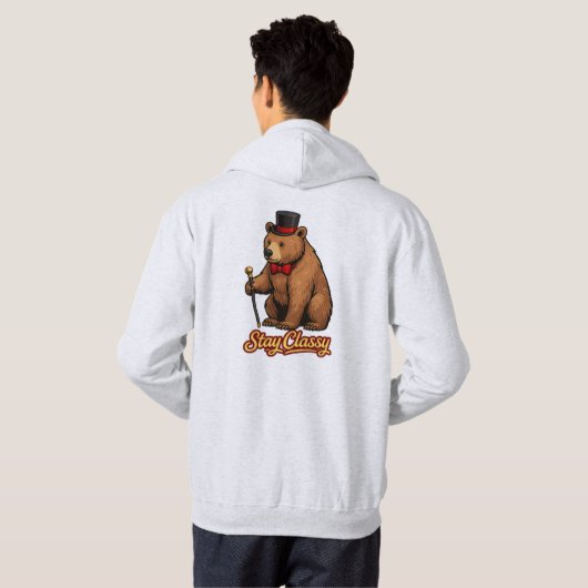 Blijf Klasse Hoodie (Achterkant volledig)