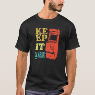 Blijf Klassiek Retro 90s Arcadespellen 4 T-shirt