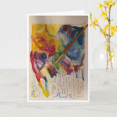 Blijf Kleuren Wereld Kaart (Gele Bloem)
