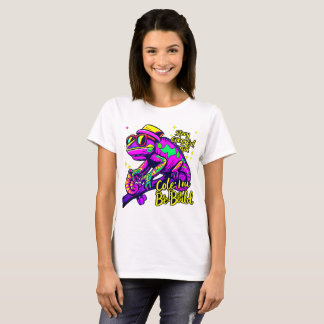 Blijf kleurrijk en wees moedig t-shirt