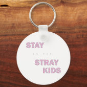 Blijf kleurrijk sleutelhanger (Voorkant)