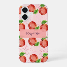 Blijf knapperig (appel) iPhone 16 hoesje