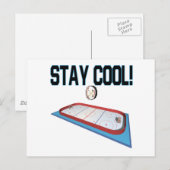 Blijf koel briefkaart (Voorkant / Achterkant)
