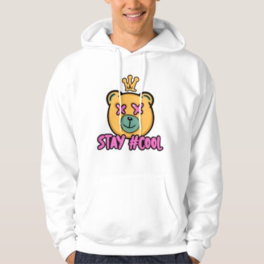 Blijf Koel – Chille Uit in Stijl! Hoodie (Voorkant)