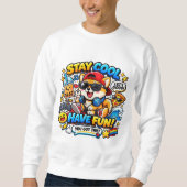 Blijf Koel Corgi Trui (Voorkant)