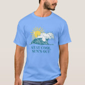 Blijf koel, de zon is uit | Summer Vibes T-shirt (Voorkant)