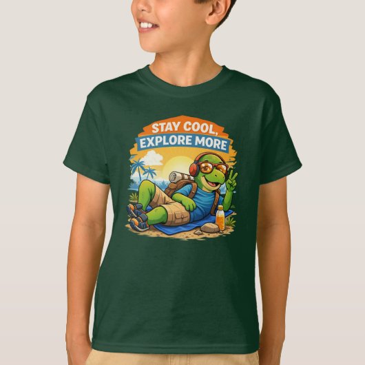Blijf Koel Dino T-shirt (Voorkant)