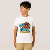 Blijf Koel Donut Grappig Grafisch T-Shirt (Voorkant volledig)