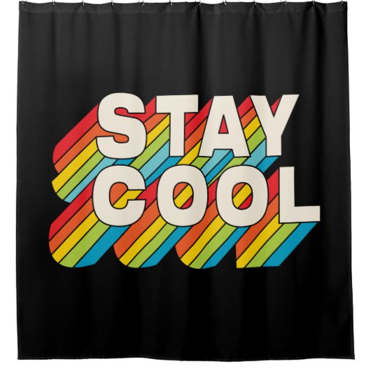 Blijf koel douchegordijn (Voorkant)