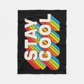 Blijf koel fleece deken (Voorkant)