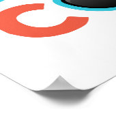 Blijf Koel | Grappige Kleurrijke Kinderkamer Kunst Poster (Hoek)