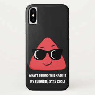 Blijf koel Hoesje-Mate Barely iPhone X Case-Mate iPhone Case