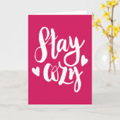 Blijf koel kaart (Gele Bloem)