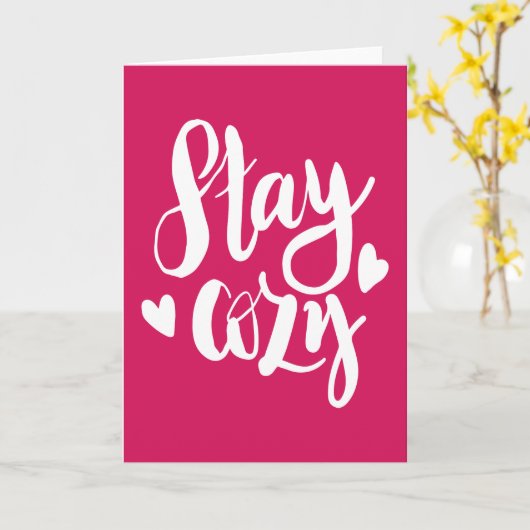 Blijf koel kaart (Gele Bloem)