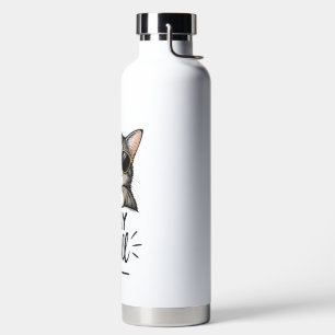 Blijf Koel Kat Zonnebril – Cool Kat Liefhebber Des Waterfles