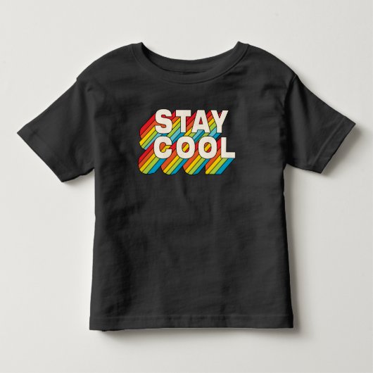 Blijf koel kinder shirts (Voorkant)