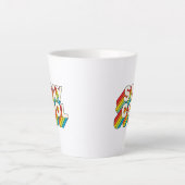 Blijf koel latte mok (Voorkant)