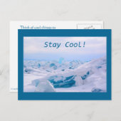 Blijf koel na de Kaart (Voorkant / Achterkant)