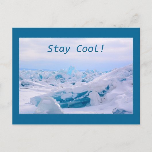 Blijf koel na de Kaart (Voorkant)