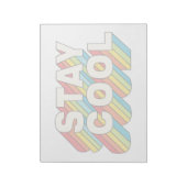 Blijf koel notitieblok (Linkerzijde)